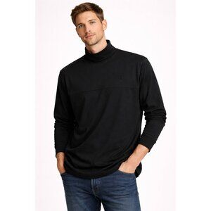 Gramicci Performance Black Mock Neck Long Sleeve Pullover Men’s Size L